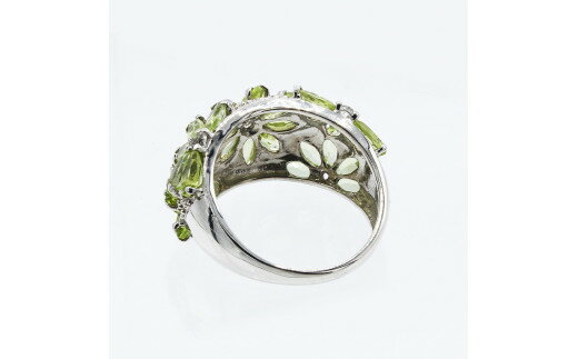 【ふるさと納税】 ペリドット リング 4.0ct SV925 (12505) サムネイル2
