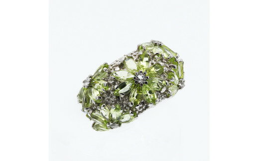 【ふるさと納税】 ペリドット リング 4.0ct SV925 (12505) サムネイル3