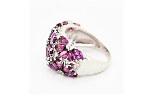 【ふるさと納税】 ロードライトガーネット リング 4.0ct SV925 (12505) サムネイル3