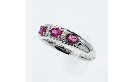 【ふるさと納税】 ルビー リング 0.5ct Pt900 (12527) サムネイル2