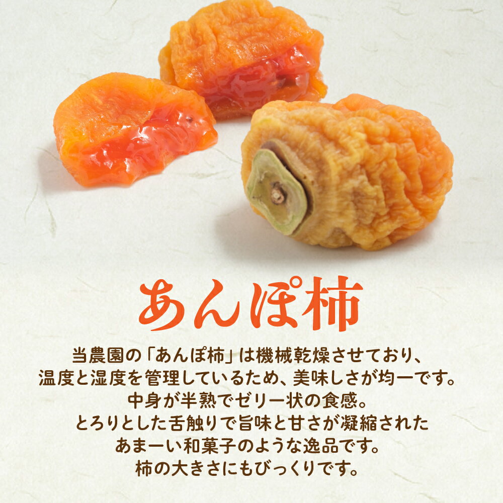 【ふるさと納税】 あんぽ柿 食べ比べ便 計3箱 大和百目 甲州百目 武田柿 柿 フルーツ 果物 ドライフルーツ 干し柿 山梨 あんぽ柿 和菓子 山梨県 甲斐市 AV-41 サムネイル3