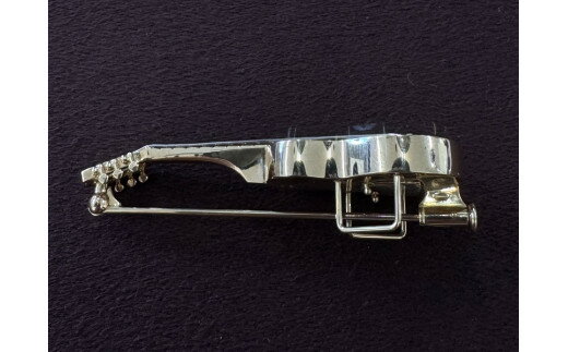 【ふるさと納税】 K18/PT900　クラシックギターブローチ　AB00321 サムネイル2