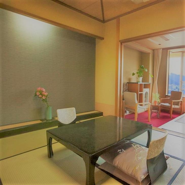 【ふるさと納税】温泉満喫！和室素泊り ペア宿泊券 ホテル神の湯温泉 温泉 旅行 山梨県甲斐市※着日指定不可　 宿泊チケット 温泉旅行 源泉100％掛流し 癒し - 画像2