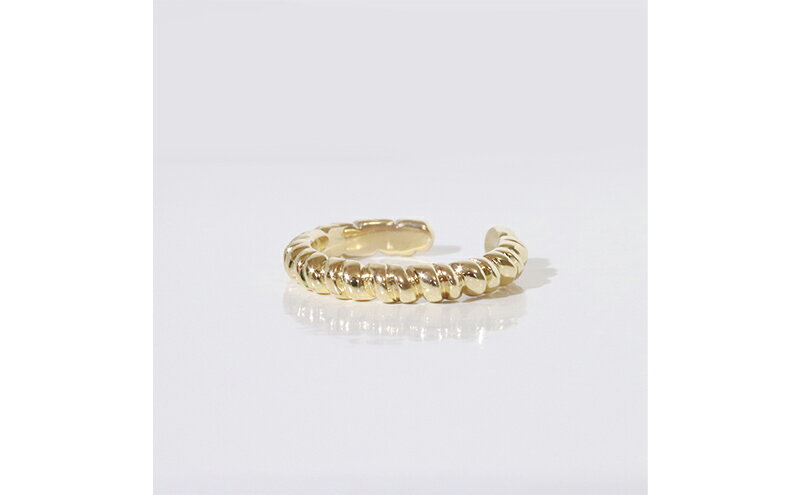 【ふるさと納税】K10　ねじり　イヤーカフ　 アクセサリー ファッション小物 小物 耳元 装飾品 おしゃれ パーティー 結婚式 普段使い サムネイル3