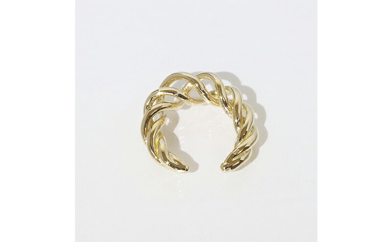 【ふるさと納税】K10　ねじり　イヤーカフ　 アクセサリー ファッション小物 小物 耳元 装飾品 おしゃれ パーティー 結婚式 普段使い サムネイル3
