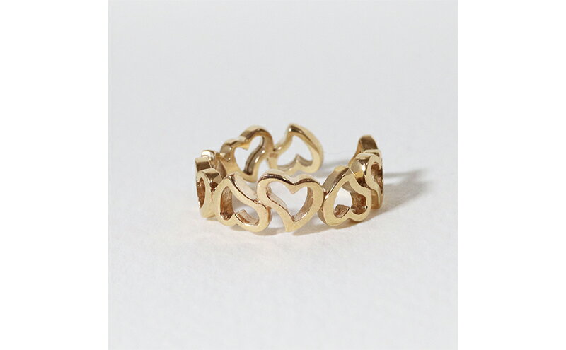 【ふるさと納税】K10　ハート　イヤーカフ　 アクセサリー ファッション小物 小物 耳元 装飾品 おしゃれ パーティー 結婚式 普段使い サムネイル3