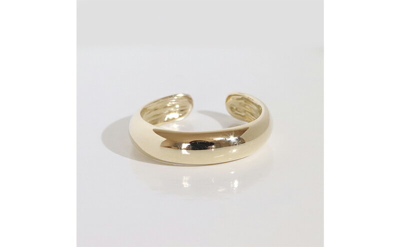 【ふるさと納税】K10　シンプル無地　イヤーカフ　 アクセサリー ファッション小物 小物 耳元 装飾品 おしゃれ パーティー 結婚式 普段使い サムネイル3