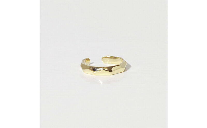 【ふるさと納税】K10　多角形　イヤーカフ　 アクセサリー ファッション小物 小物 耳元 装飾品 おしゃれ パーティー 結婚式 普段使い サムネイル3