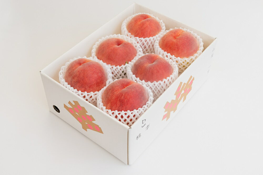 【ふるさと納税】【2026年発送★先行予約】山梨一宮産　朝採り新鮮桃　2.0kg (5〜8玉）★ ふるさと納税 人気 おすすめ ランキング もも 桃 笛吹市 国産 人気 期間限定 果物 フルーツ 旬 山梨県 送料無料 122-010 サムネイル2