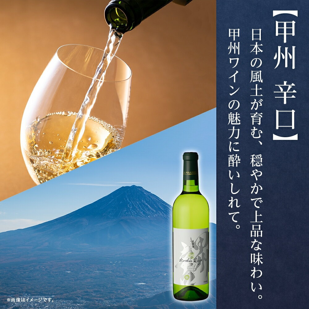 【ふるさと納税】モンデ酒造 白ワイン（甲州・天王原シャルドネ）飲み比べ 各1本 計2本 ふるさと納税ワイン 甲州 シャルドネ スパークリングワイン 酒 果実酒 ギフト プレゼント 晩酌 家飲み キャンプ BBQ パーティー のし 名入れ不可 送料無料 山梨県 笛吹市 177-4-076 サムネイル3
