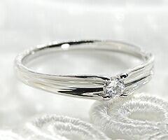【ふるさと納税】 リング 指輪 ジュエリー レディース ファッション アクセサリー pt950 天然 ダイヤ 0.1ct 大粒 一粒 プラチナ SIクラス ダイヤモンド 0.1カラット 天然石 プラチナ950 エンゲージ ブライダル 記念日 4月誕生石 品質保証書付 r-106 (KRP) 【G64-1411】 サムネイル2