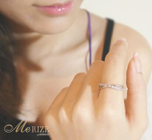 【ふるさと納税】 指輪 ジュエリー リング ファッション pt950 天然 ダイヤ 0.13ct クロス ハーフ エタニティ レディース SIクラス ダイヤモンド 0.13カラット 天然石 プラチナ950 4月誕生石 高級素材 一生モノ 品質保証書付 Aliceアリス r-133 (KRP) 【G84-1411】 サムネイル3