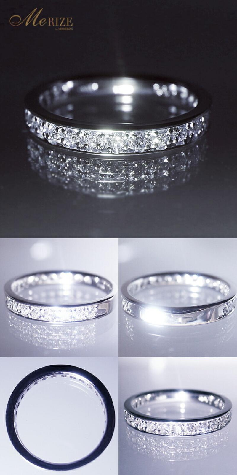 【ふるさと納税】 リング 指輪 ジュエリー レディース ファッション アクセサリー pt950 天然 ダイヤ 0.51ct SIクラス ダイヤモンド 0.51カラット 天然石 プラチナ950 フチあり ピンキー対応可 ブライダル 4月誕生石 プレゼント 品質保証書付 r-168 (KRP) 【N33-1410】 サムネイル3