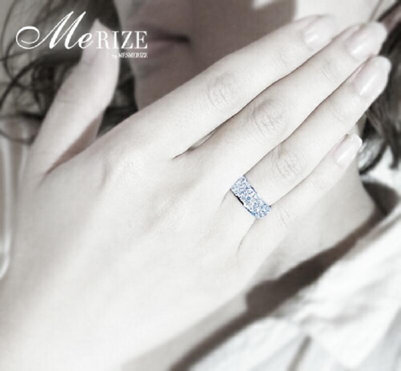 【ふるさと納税】 リング 指輪 ジュエリー ファッション アクセサリー pt950 天然 ダイヤ 0.77ct SIクラス ダイヤモンド 0.77カラット 天然石 エタニティ パヴェ プラチナ950 フチあり 太め ブライダル 誕生石 品質保証書付 "Ltitia レティシア" r-177 (KRP) 【O5-1410】 サムネイル3