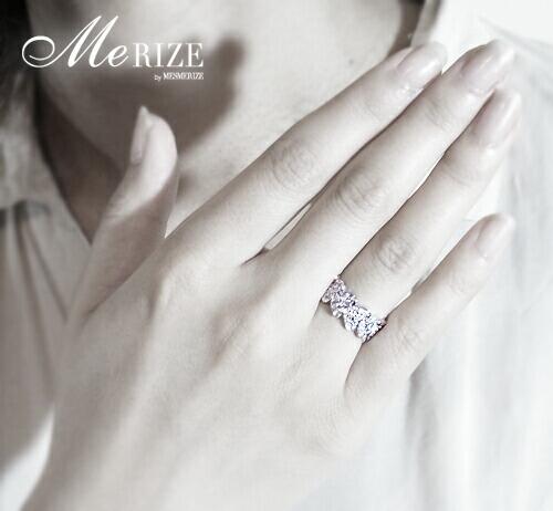 【ふるさと納税】 リング 指輪 ジュエリー レディース ファッション アクセサリー pt950 プラチナ 天然 ダイヤモンド 0.5ct パヴェ SIクラス ダイヤ 0.5カラット 天然石 フチあり ハート シンプル プレゼント 4月誕生石 品質保証書付 Cutie Nicole r-180 (KRP) 【N85-1410】 サムネイル3