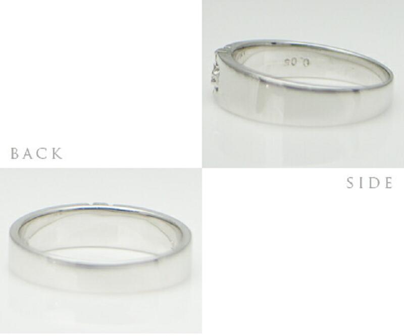 【ふるさと納税】 リング 指輪 ジュエリー レディース ファッション アクセサリー K18 WG PG 天然 ダイヤ 0.05ct SIクラス ダイヤモンド 0.05カラット 天然石 18金 ホワイト ピンク ゴールド 十字架 クロス 小指 ピンキー プレゼント 品質保証書付 r-08 (KRP) 【G6-1410】 サムネイル3