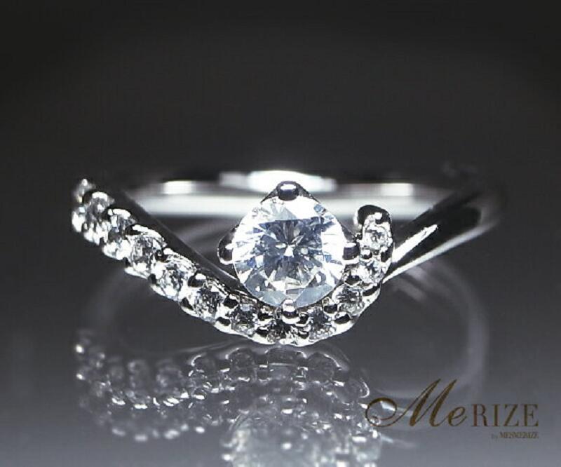 【ふるさと納税】 リング 指輪 ジュエリー レディース ファッション アクセサリー pt950 プラチナ 天然 ホワイト ダイヤ 0.48ct SIクラス 大粒 一粒 ダイヤモンド 0.48カラット 天然石 婚約 記念日 4月誕生石 "Germaineジェルメーヌ" 品質保証書付 r-113 (KRP) 【O95-1410】 サムネイル2