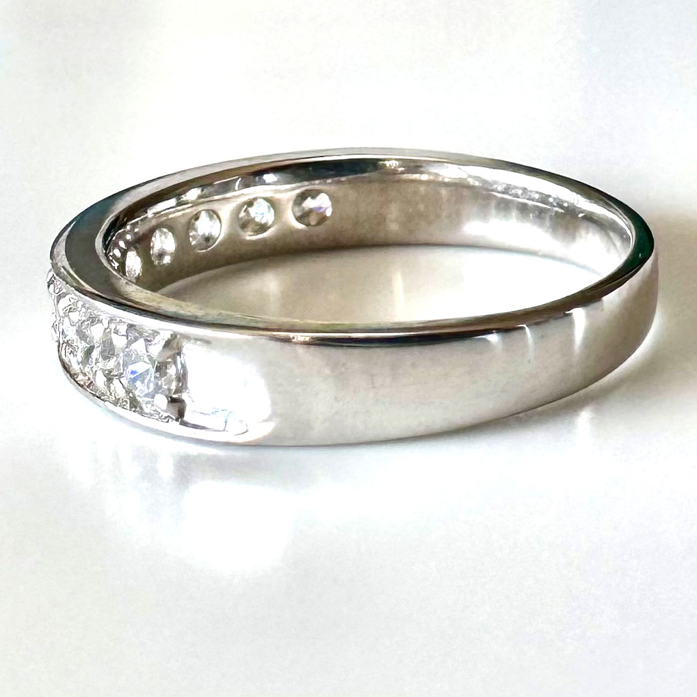 【ふるさと納税】【AK-2160/0012】プラチナダイヤモンドリング ハーフエタニティーリング 0.60カラット 1本 Pt900 0.60ct 約4.85g ジュエリーケース付き ダイヤモンド ダイアモンド 指輪 ジュエリー アクセサリー ファッション カジュアル フォーマル 山梨県 中央市 送料無料 サムネイル3