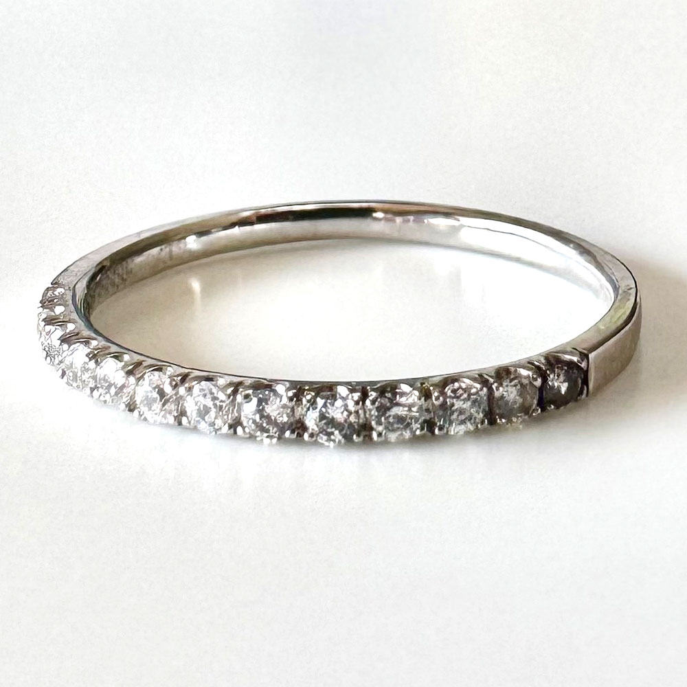 【ふるさと納税】【AW-1163/00139】プラチナダイヤモンドリング ハーフエタニティーリング 0.20カラット 1本 Pt900 0.20ct 約1.8g ジュエリーケース付き ダイヤモンド ダイアモンド 指輪 ジュエリー アクセサリー ファッション カジュアル フォーマル 山梨県 中央市 送料無料 サムネイル3