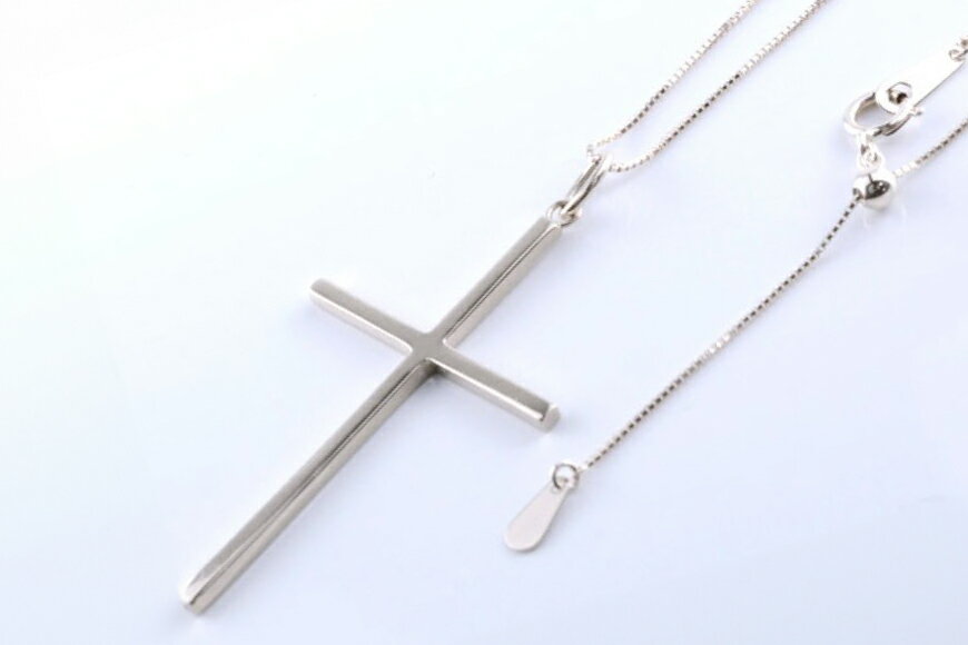 【ふるさと納税】プラチナ クロスネックレス レディース pt900 pt クロス ネックレス ペンダント クロスペンダント シンプル 地金 no.220600p [シエロ 山梨県 中央市 21471007] ジュエリー アクセ アクセサリー サムネイル3