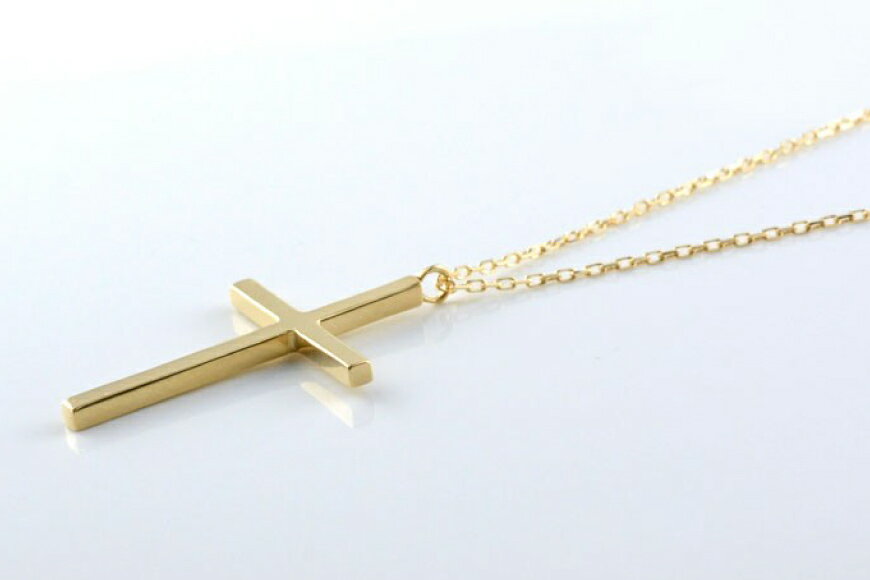 【ふるさと納税】ネックレス レディース 18金 クロスネックレス k18 18k イエローゴールドk18 クロスペンダント no.220500y [シエロ 山梨県 中央市 21471008] ジュエリー アクセ アクセサリー K18 ゴールド サムネイル3