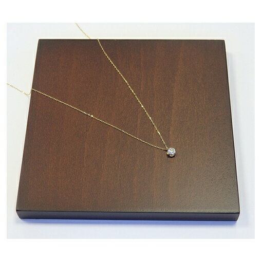 【ふるさと納税】K18ソリティアダイヤモンドペンダント [山梨県 中央市 21470826] サムネイル2