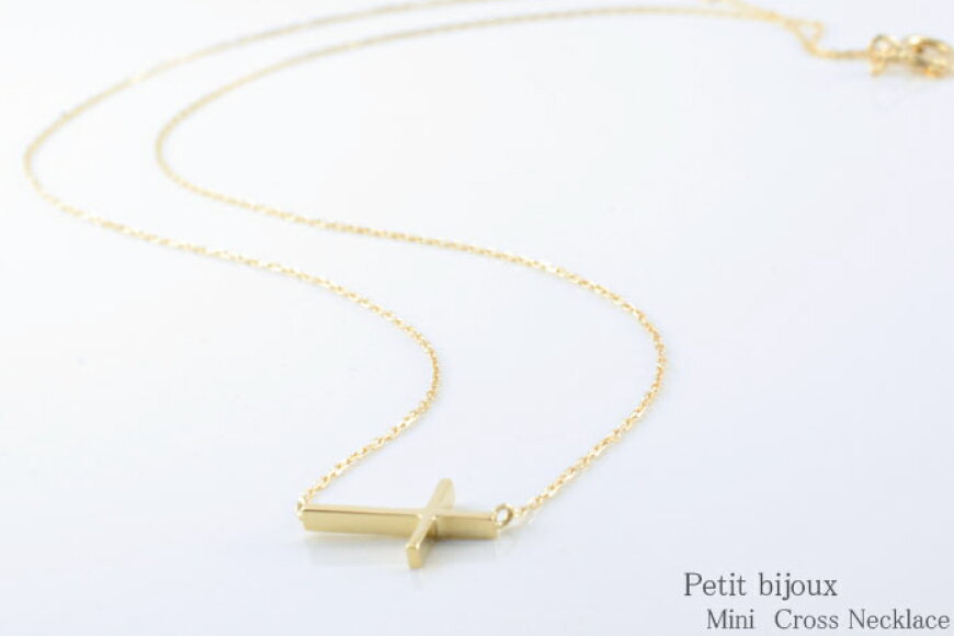 【ふるさと納税】ネックレス K18 クロスネックレス イエローゴールド ジュエリーケース付き [シエロ 山梨県 中央市 21470768] アクセサリー ジュエリー アクセ 18k クロス シンプル ゴールド シンプル サムネイル3