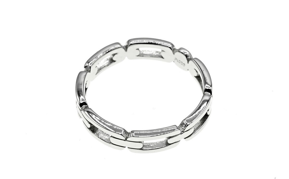 【ふるさと納税】プラチナ 地金 デザインリング　R3768-PP2【サイズ：10号～20号（0.5刻み可）】 リング 指輪 ギフト プレゼント 贈り物 サムネイル3