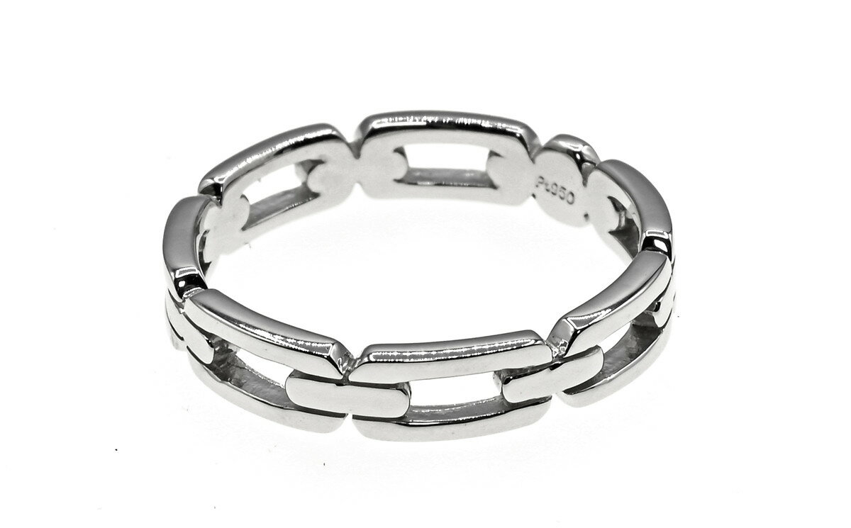 【ふるさと納税】プラチナ 地金 デザインリング　R3768-PP2【サイズ：10号～20号（0.5刻み可）】 リング 指輪 ギフト プレゼント 贈り物 サムネイル2