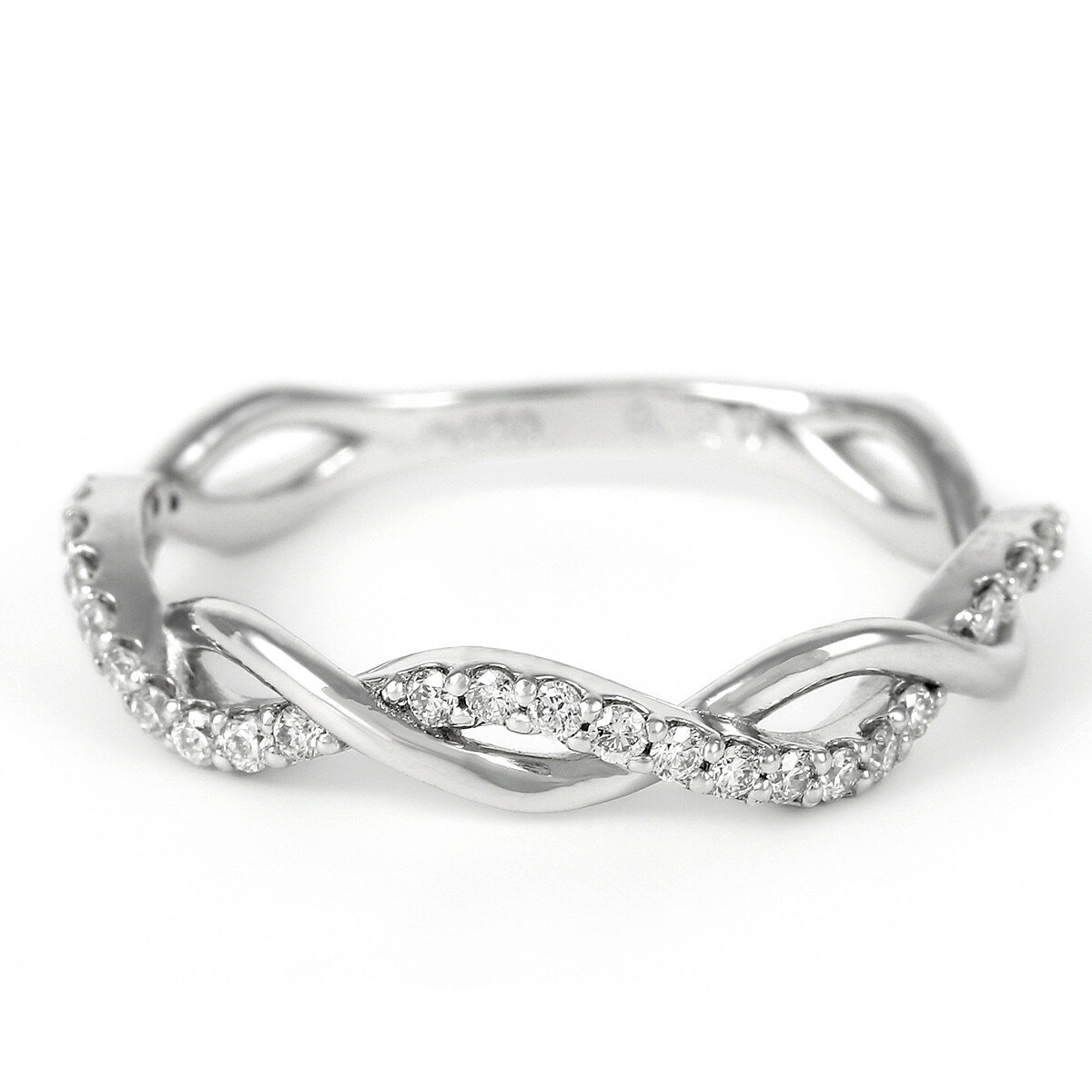 【ふるさと納税】プラチナ950　ハードプラチナ　ダイヤ　リング　0.20CT　R3651DI-P2【サイズ：8号～16号（0.5刻み可）】 ダイヤモンド 指輪 ジュエリー 宝石 贈り物 ギフト プレゼント サムネイル3