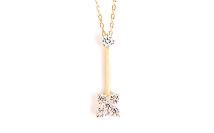 【ふるさと納税】K18 ダイヤモンド ペンダント 0.15CT P6005DI-Y ダイヤ ジュエリー 宝石 ネックレス 贈り物 ギフト プレゼント サムネイル2