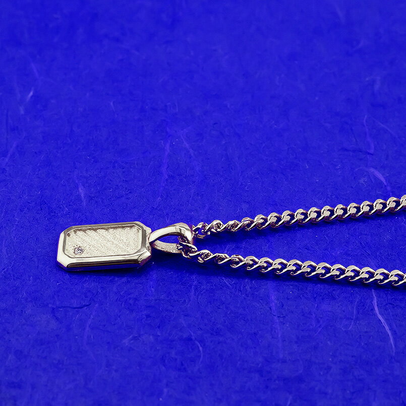 【ふるさと納税】 純プラチナ ネックレス pt999 インゴット型 プラチナ ペンダントトップ プレート 喜平用 ダイヤ ダイヤモンド pt999 ジュエリー 普段 使い 230404102dpt999mba 山梨県 昭和町 ジュエリー アクセサリー ギフト プレゼント 贈り物 記念日 誕生日 SWAA292 サムネイル3