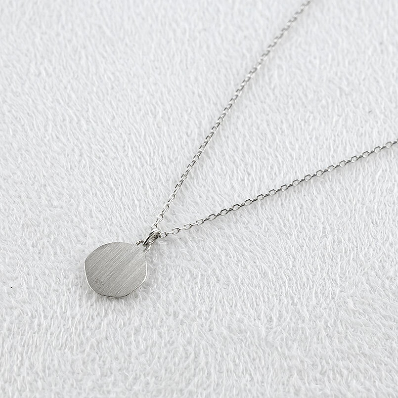 【ふるさと納税】純プラチナ ネックレス レディース インゴット型 プラチナ ペンダントトップ pt999 チェーン 金属アレルギー 対応 プレート ラウンド サークル 地金 ジュエリー シンプル 人気 普段 使い 250530mro203p999n SWAA350 サムネイル3