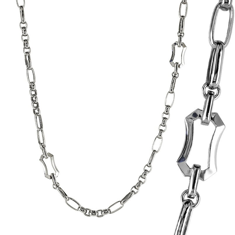 【ふるさと納税】プラチナ ネックレス チェーンのみ メンズ 50cm 太め pt850 金属アレルギー 対応 中空 甲丸 アズキチェーン チェーンだけ 地金 人気 おしゃれ メンズジュエリー シンプル 普段 使い 石なし プレゼント 250623mro203pm SWAA302 サムネイル2