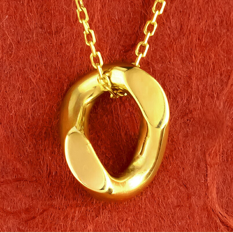 【ふるさと納税】 24金 純金 ネックレス 鎖 喜平 チェーン レディース ゴールド 24k サークル 円環 リング ペンダントトップ K24 k24 ジュエリー シンプル 石なし250206mro204k24 山梨県 昭和町 ジュエリー アクセサリー ギフト プレゼント 贈り物 記念日 誕生日 SWAA246 サムネイル2