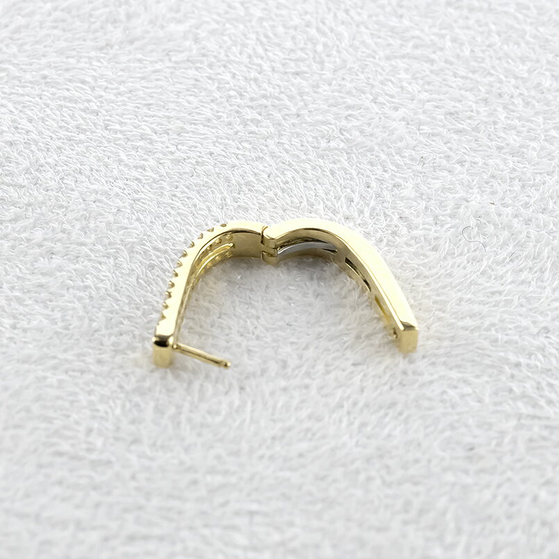 【ふるさと納税】 18金 フープ ピアス 18k ダイヤモンド フープピアス レディース 大きめ ゴールド ペア ダイヤ 0.24ct 中折れバネ式 イエローゴールドK18 ジュエリー250401bd400dy 山梨県 昭和町 ジュエリー アクセサリー ギフト プレゼント 記念日 誕生日 SWAA263-dy サムネイル3