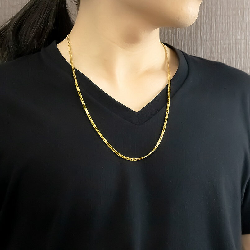 【ふるさと納税】 24金 純金 ネックレス 喜平 チェーン 造幣局検定刻印付 60cm 19g ダブル喜平 6面カット ゴールド チェーンのみ k24 24k ジュエリー 山梨県 昭和町 送料無料 管理番号210728mro102k24n60m SWAA013 サムネイル3