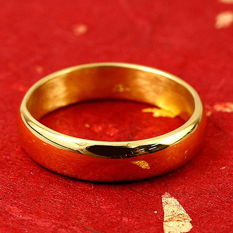 【ふるさと納税】 24金 純金 リング 指輪 k24 金 ゴールド 24k ピンキーリング 幅広 太め 地金 シンプル 人気 ジュエリー プレゼント ギフト 贈り物 山梨県 昭和町 送料無料 管理番号161102502 SWAA022 サムネイル2