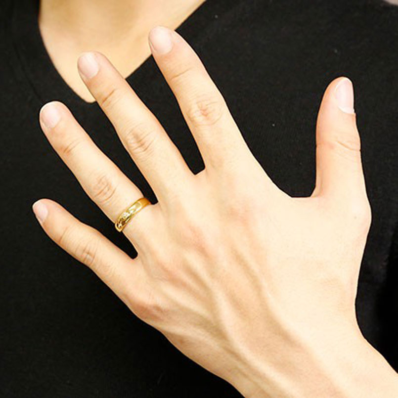 【ふるさと納税】 24金 純金 リング 指輪 k24 金 ゴールド 24k ピンキーリング 幅広 太め 地金 シンプル 人気 ジュエリー プレゼント ギフト 贈り物 山梨県 昭和町 送料無料 管理番号161102502 SWAA022 サムネイル3