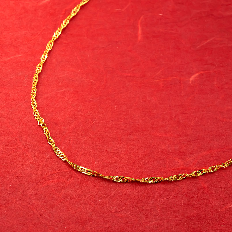 【ふるさと納税】 ふるさと納税 純金 ネックレス 60cm 造幣局検定刻印付 スクリュー アクセサリー ジュエリー プレゼント 記念日 山梨 純金 ネックレス 60cm 造幣局検定刻印付 スクリュー 管理番号220520mro102k24n60 SWAA032 サムネイル2