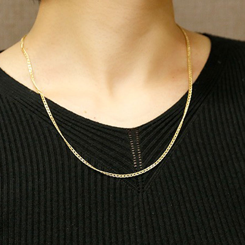 【ふるさと納税】 18金 ネックレス 50cm 喜平 チェーン のみ 18k ゴールド イエローゴールドK18 k18 キヘイ 中空 シンプル チェーンだけ ジュエリー 人気 山梨県 昭和町 送料無料 管理番号181116100miy SWAA066 サムネイル3