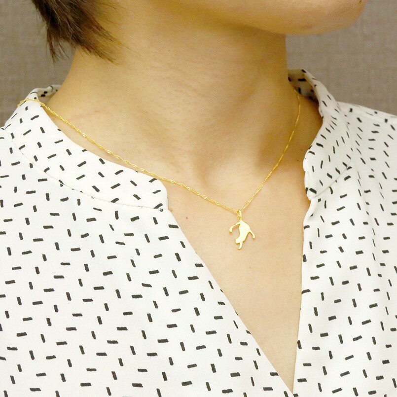 【ふるさと納税】 24金 純金 ペンダントトップ k24 猫 ネコ ゴールド ネックレス 24k 地金 愛猫 ペット ねこ シンプル ジュエリー プレゼント 記念日 人気 山梨県 昭和町 送料無料 管理番号150909101nk SWAA075 サムネイル3