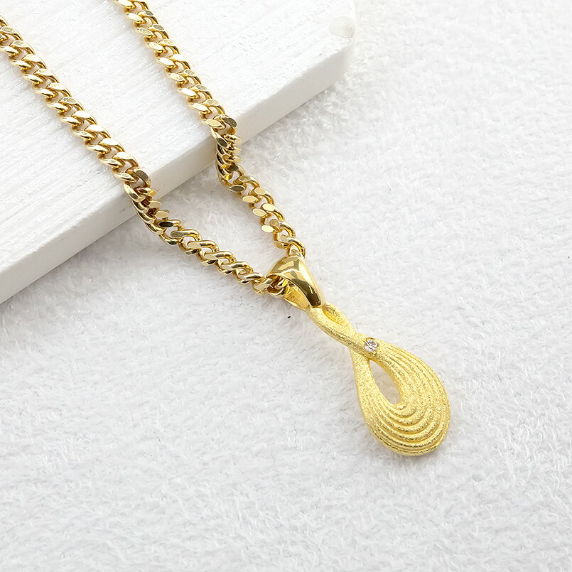 【ふるさと納税】 純金 24金 ペンダントトップ ダイヤモンド インフィニティ ネックレス ゴールド ダイヤ 24k K24 プレゼント ギフト 贈り物 山梨県 昭和町 送料無料 管理番号230404101dk24mba SWAA091 サムネイル3