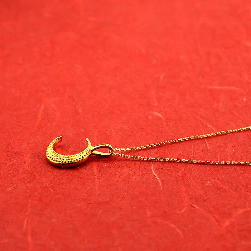 【ふるさと納税】 純金 24金 ペンダントトップ ダイヤ 三日月 イエロー ダイヤモンド ネックレス K24 24k 月 ムーン ゴールド シンプル ジュエリー 山梨県 昭和町 送料無料 管理番号230404103 SWAA096 サムネイル2
