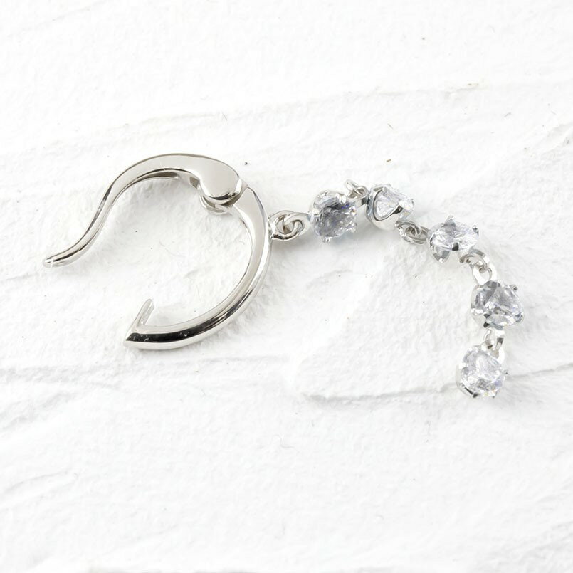 【ふるさと納税】 ピアリング 正規品 イヤリング ダイヤモンド 0.7ct レディース pt900 ペア 両耳 ダイヤ 4月誕生石 ロング 揺れる プレゼント 送料無料 山梨県 昭和町 管理番号200422pir101dp SWAA103 サムネイル2