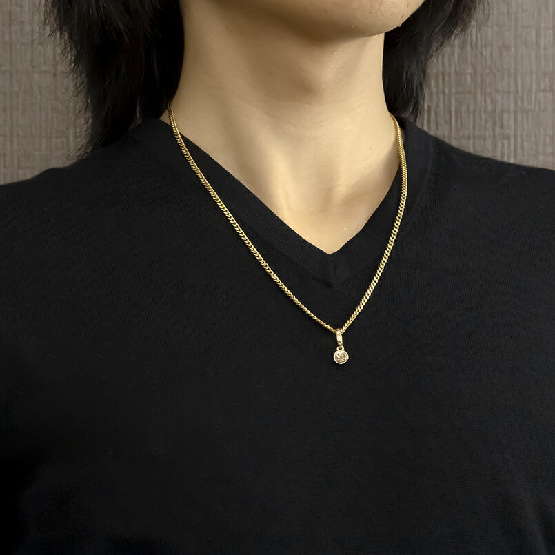 【ふるさと納税】 18金 ペンダントトップ k18 ダイヤモンド 1.0ct ネックレス チャーム 喜平 ゴールド ペンダント ダイヤ 一粒 イエローゴールドK18 18k 大ぶり ジュエリー シンプル プレゼント 人気241224201ym 山梨県 昭和町 アクセサリー ギフト 記念日 誕生日 SWAA214 サムネイル2