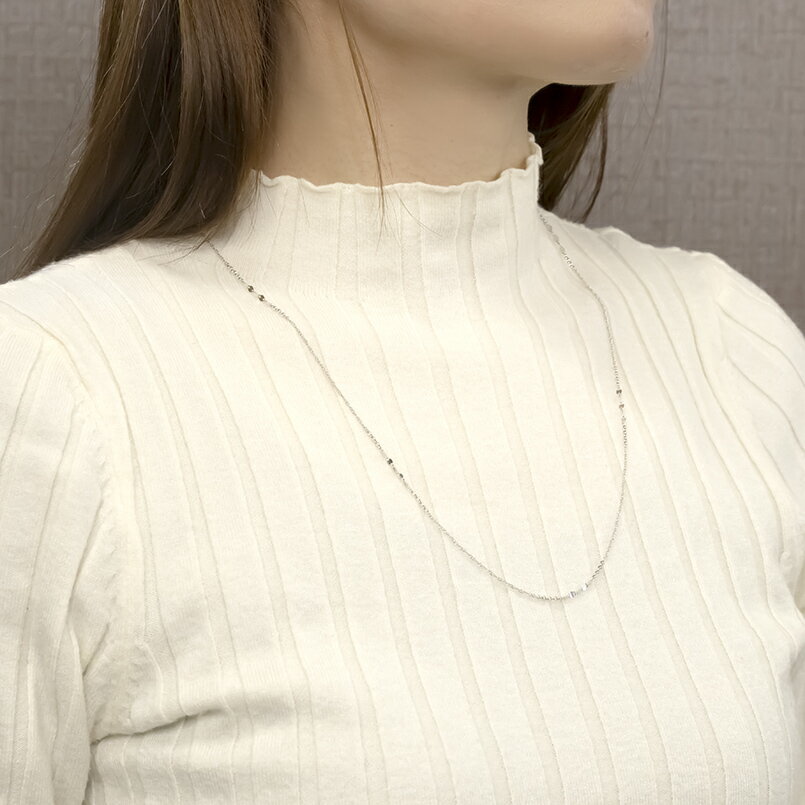 【ふるさと納税】 純プラチナ ネックレス チェーンのみ レディース pt999 ロングネックレス プラチナ 金属アレルギー 対応 チェーン ワッカチェーン チェーンだけ ジュエリー シンプル 人気241217nm402pt999 山梨県 昭和町 アクセサリープレゼント 記念日 誕生日 SWAA221 サムネイル3