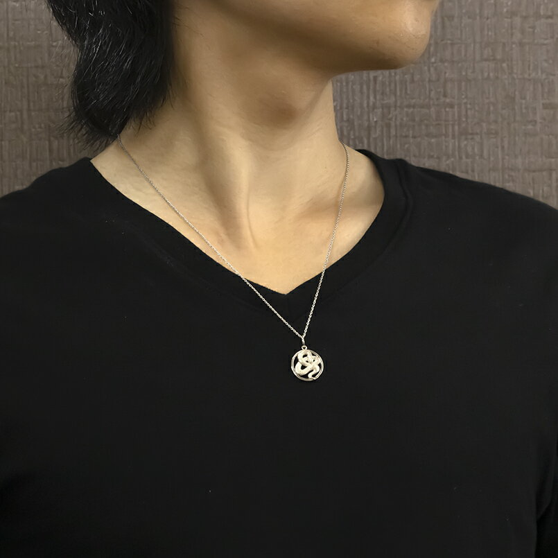 【ふるさと納税】 ヘビ 蛇 ペンダントトップ プラチナ スネーク ネックレス チャーム レディース ダイヤ pt900 ダイヤモンド 0.01ct ペンダント 大ぶり サークル 干支 巳年 ジュエリー シンプル 記念日 誕生日 人気241017sh203dp 山梨県 昭和町 アクセサリー ギフト SWAA236 サムネイル3