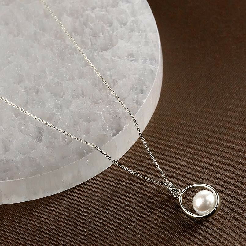 【ふるさと納税】 プラチナ ペンダントトップ パール ダイヤ アコヤ真珠 ネックレス ダイヤ 真珠 あこや ドロップ pt900 フォーマル シンプル 人気 ジュエリー 山梨県 昭和町 送料無料 240509400p SWAA153 サムネイル3