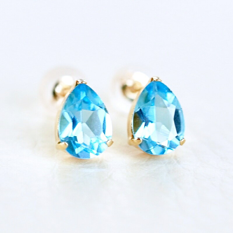 【ふるさと納税】 ふるさと納税 K14 ホワイトゴールド ピアス ギフト ジュエリー 保証書付 ケース付 贈り物 人気 おすすめ 山梨県 昭和町 母の日 敬老の日 K14WG ホワイトゴールド 選べる天然石 三角 トリリアントカット 4mm ピアス 保証書付 サムネイル3